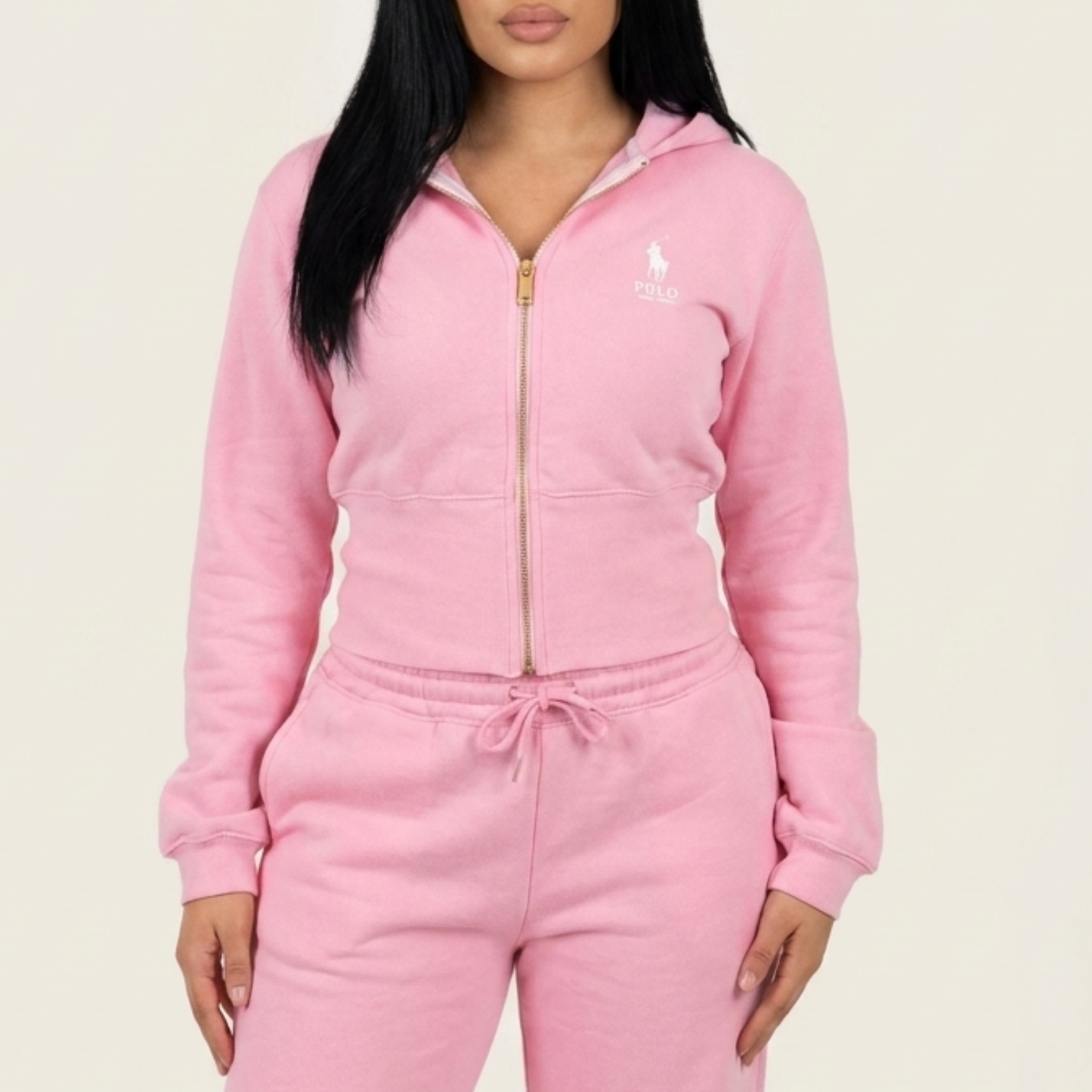 Conjunto Polo Rosa