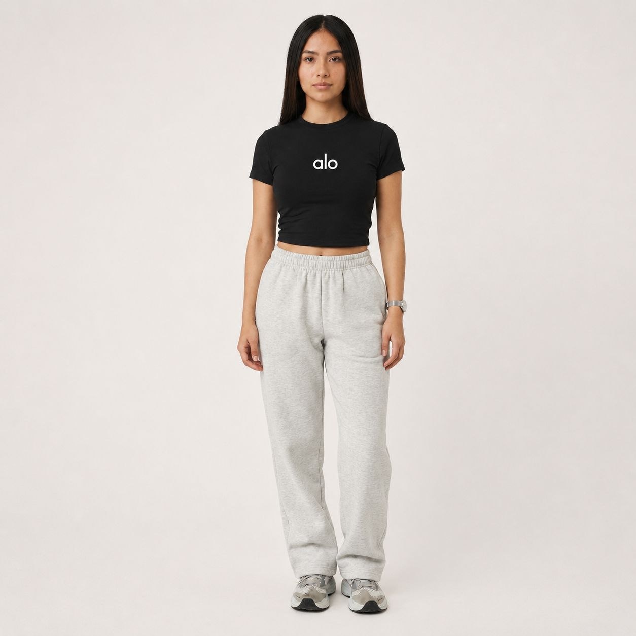Conjunto Alo Negro Gris