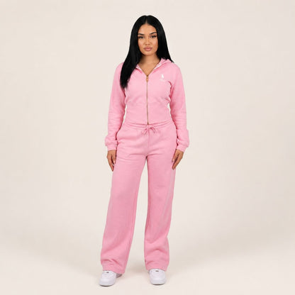 Conjunto Polo Rosa