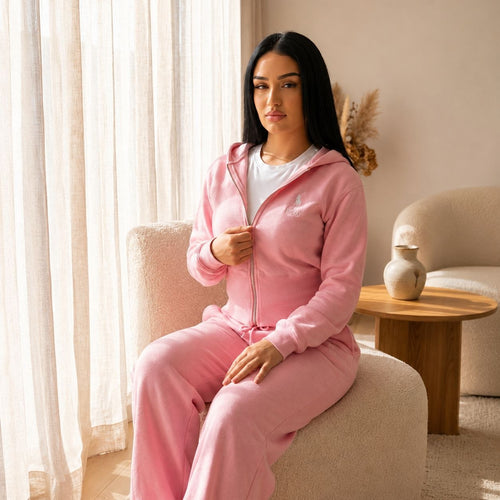 Conjunto Polo Rosa