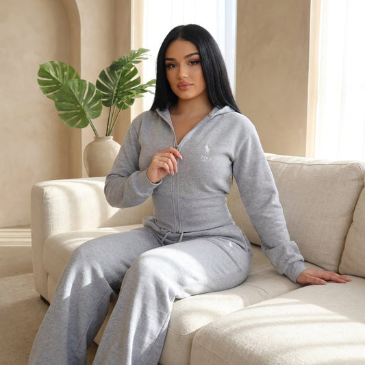 Conjunto Polo Gris