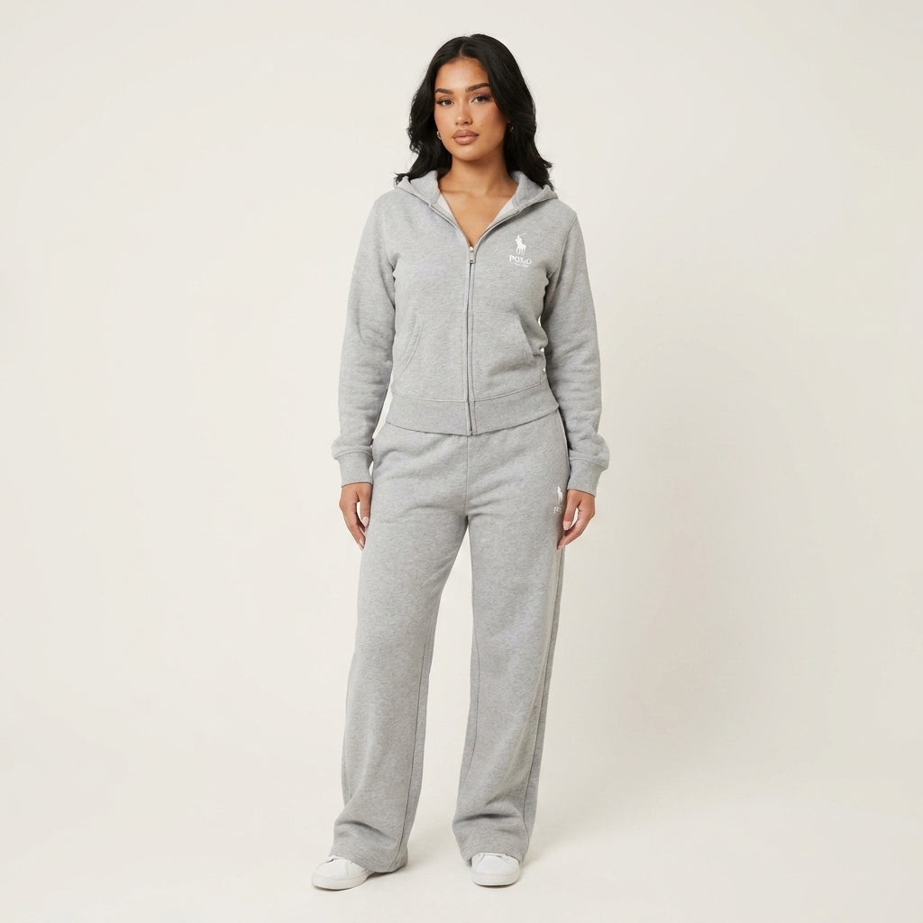 Conjunto Polo Gris