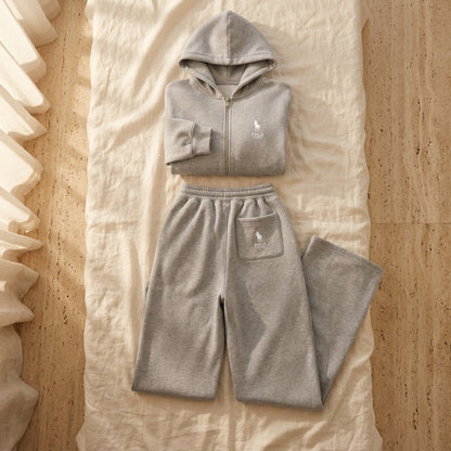 Conjunto Polo Gris