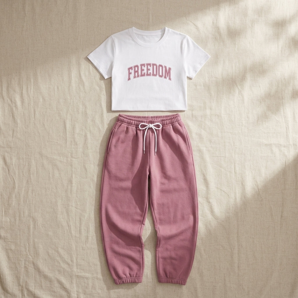Conjuto Freedom Rosa