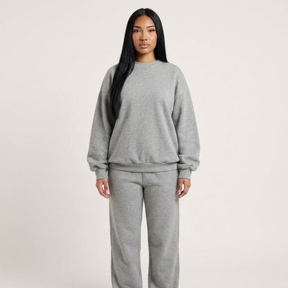 Conjunto Sudadera Basic Gris