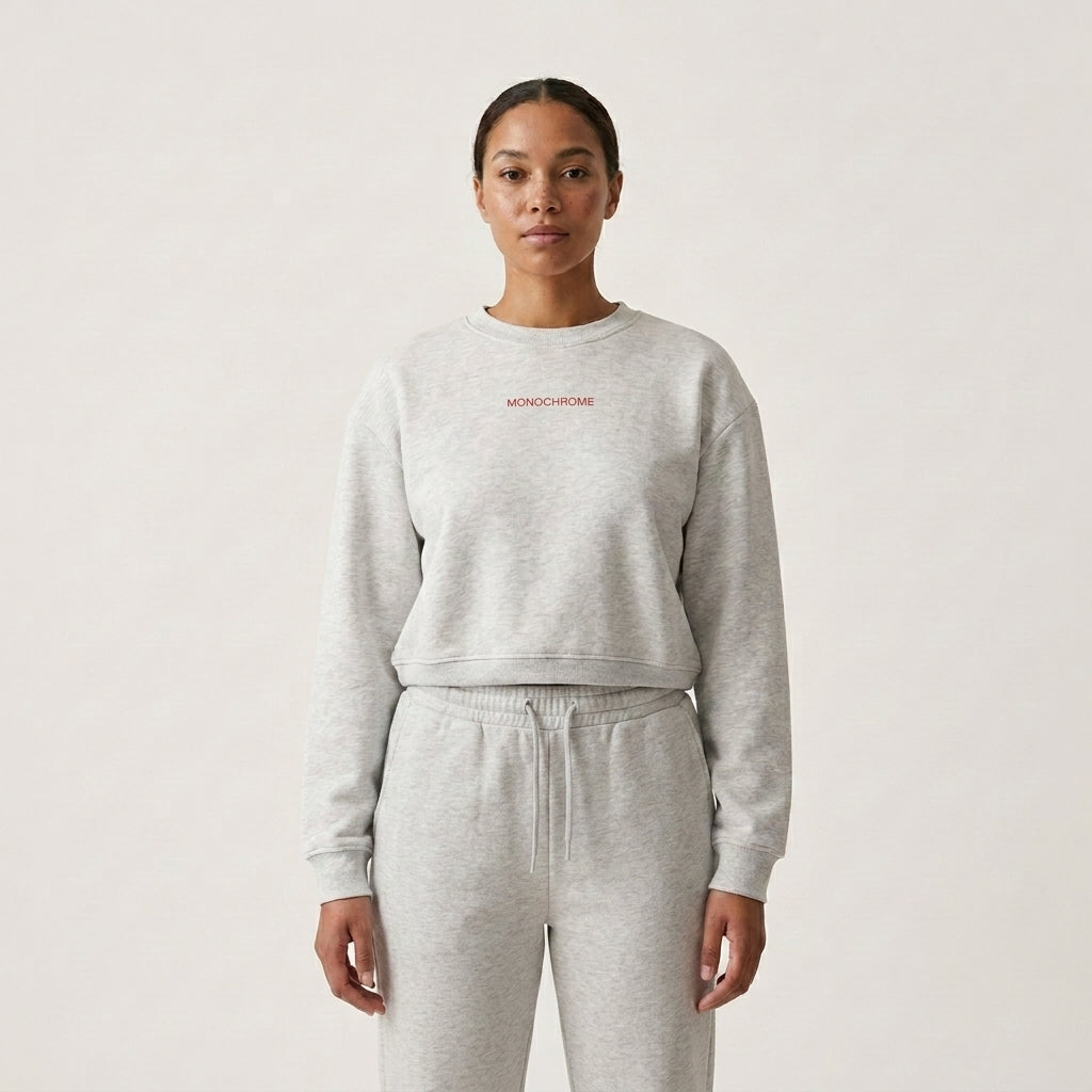 Conjunto Sudadera Monochrome Gris