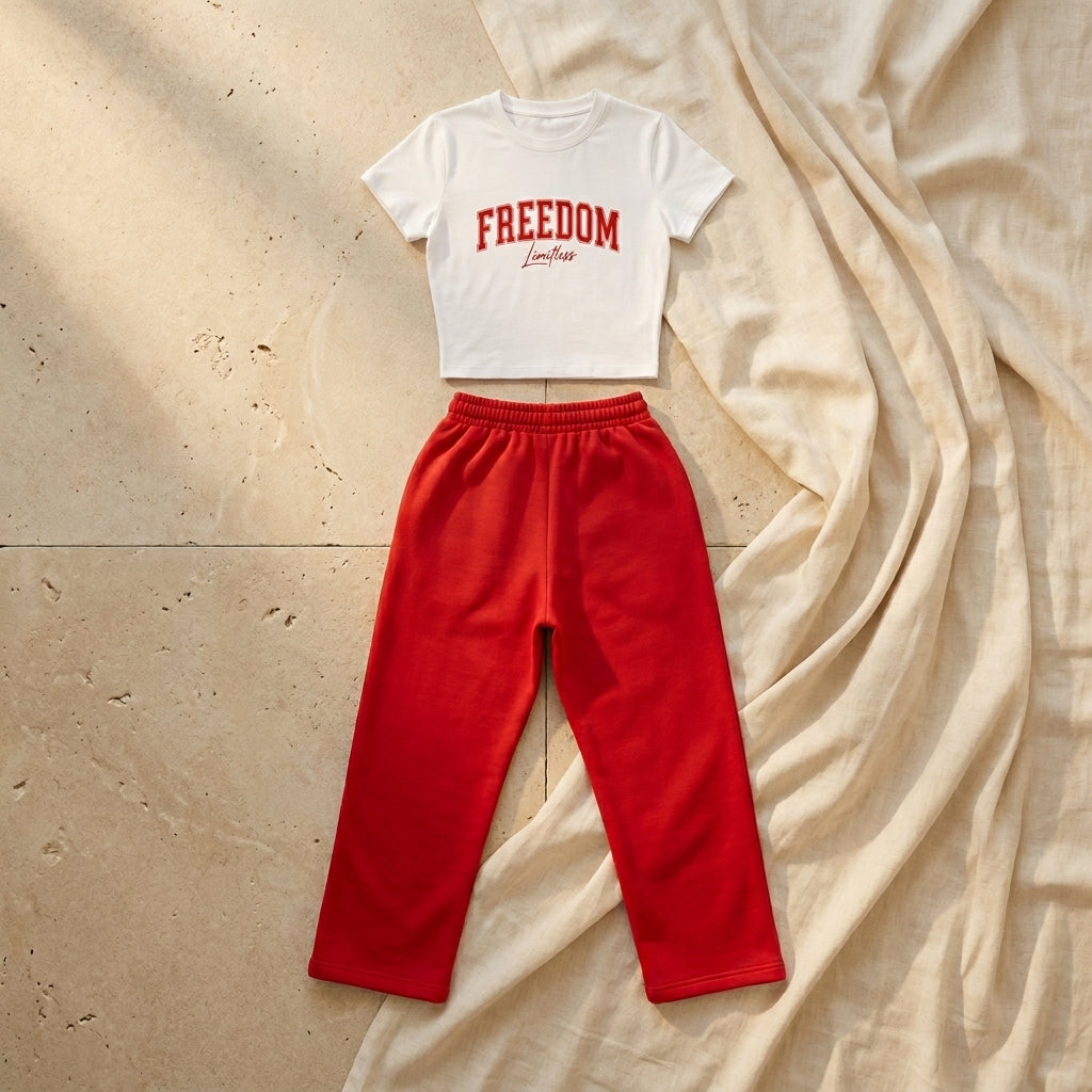 Conjunto Freedom Rojo