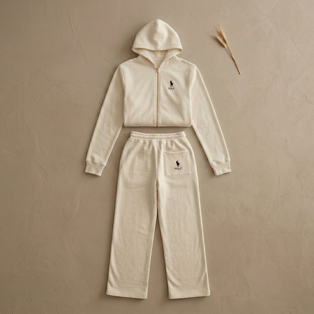 Conjunto Polo Blanco