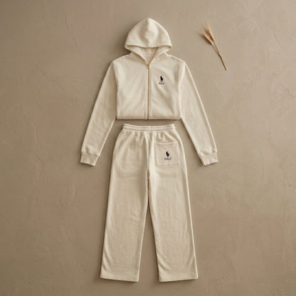 Conjunto Polo Blanco
