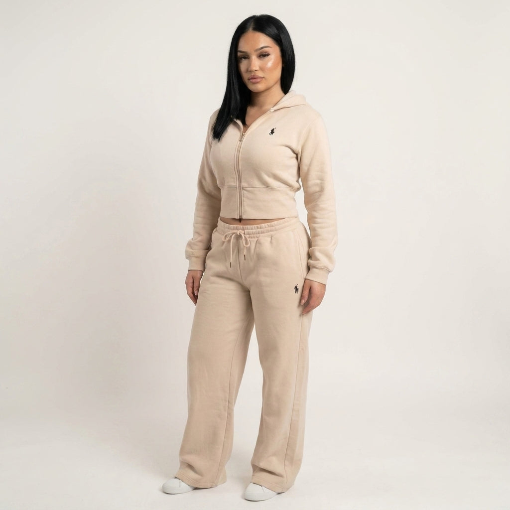 Conjunto Polo Beige